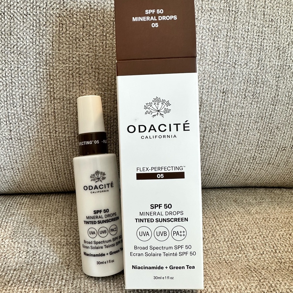 Odacité SPF 50 Mineral Drops Tinted Sunscreen Shade 05 - (NEW/UNUSED)